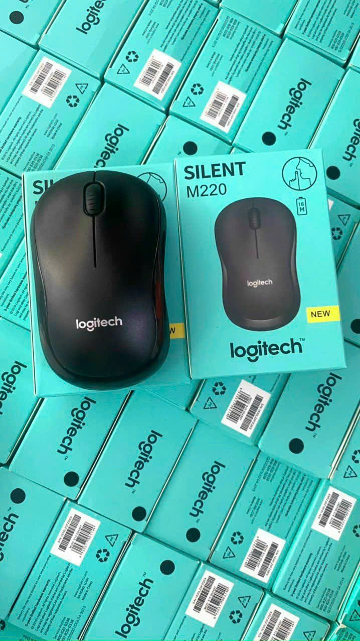 Chuột Không Dây Logitech M220 mới chống ồn độ nhạy cao