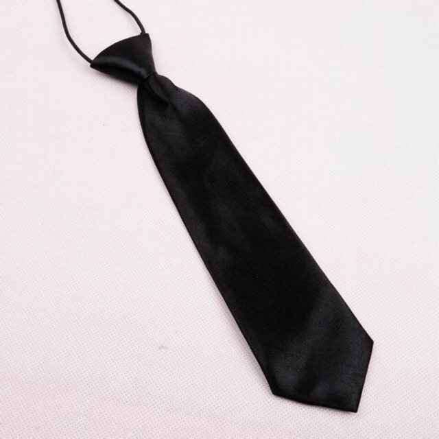 [Mã FASHIONFREE10 giảm 10K đơn 20K] Cà vạt nữ bản nhỏ 6x26cm - cavat thắt sẵn, cavat học sinh