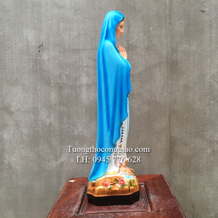 Tượng Đức Mẹ Lộ Đức 50cm