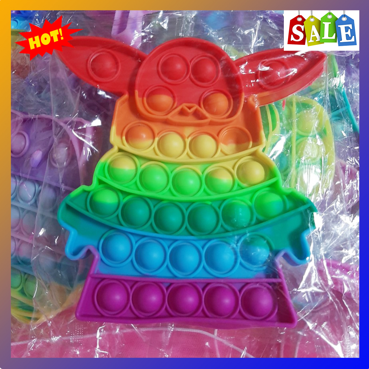 ĐỒ CHƠI POP IT GIẢM STRESS CHO BÉ