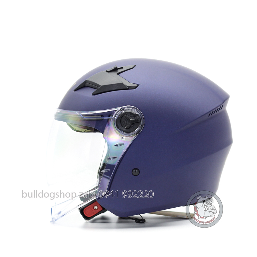 Mũ bảo hiểm 3/4 2 kính Royal M268