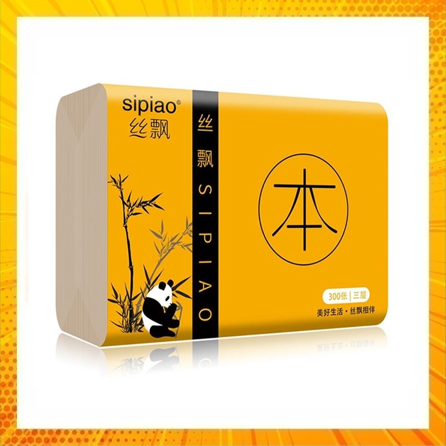 Giấy rút sipiao gấu trúc