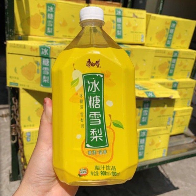 Nước lê ép chai khổng lồ 1000ml