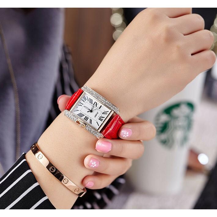 Đồng hồ thời trang nữ SHSHD đính đá