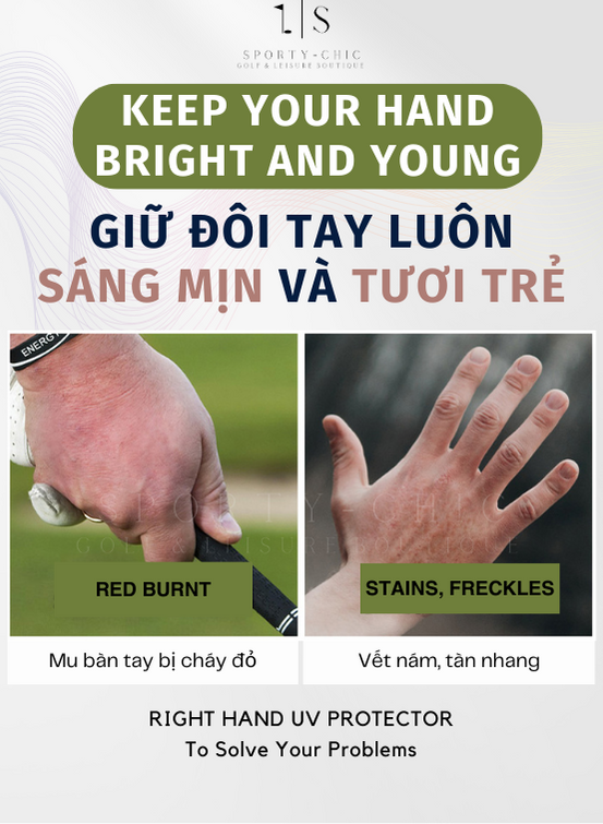 [가성비최고] Right Hand cover & Armsleeve_Korean Brand_오른손 자외선 커버 &  팔토시 손등커버_GOLF HAND COVER_UV PROTECT
