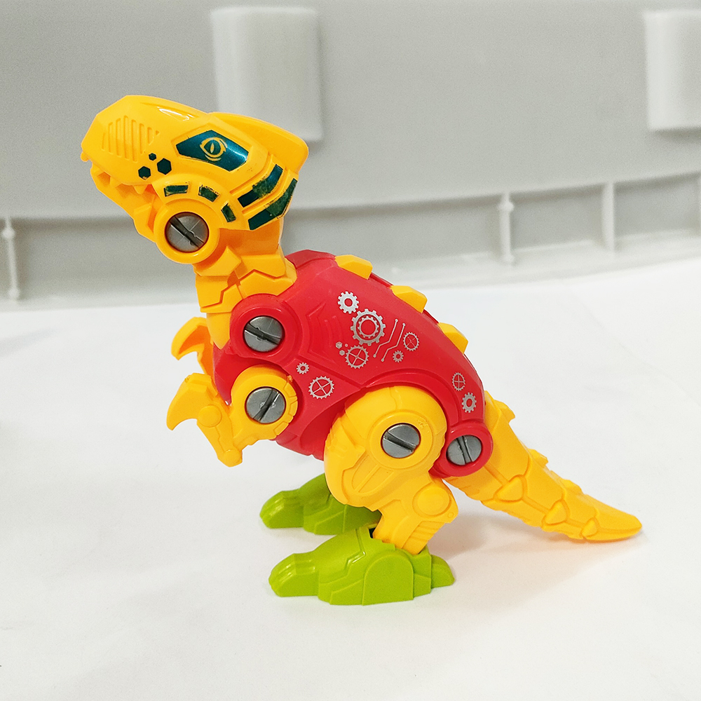 Set of 4 Creative Assembled Dinosaurs