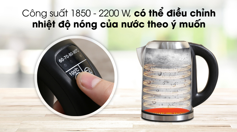 Bình siêu tốc Happycook 171SD 1.7 lít