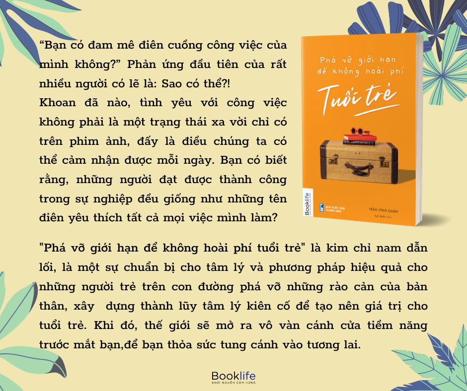 Fahasa - Phá Vỡ Giới Hạn Để Không Hoài Phí Tuổi Trẻ