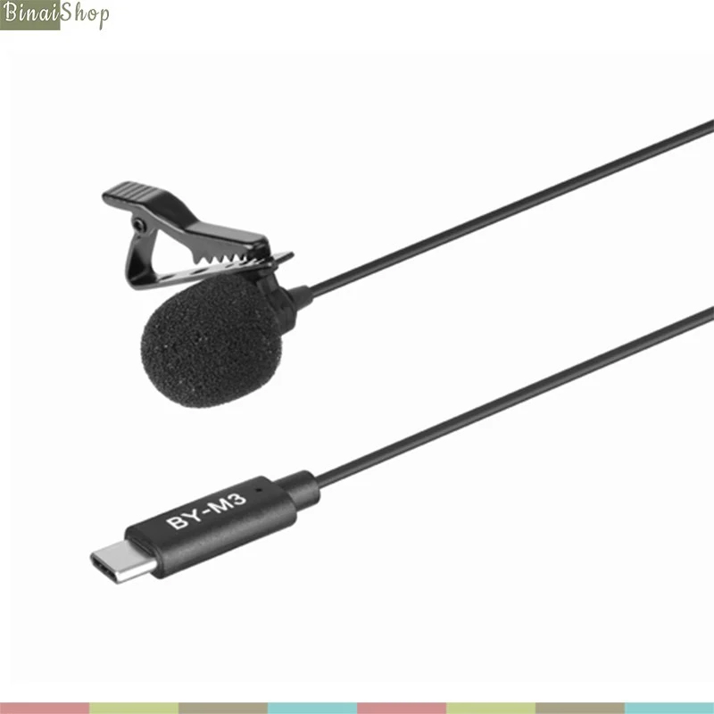Boya BY-M3 - Micro Gài Áo Giắc Cắm Type-C