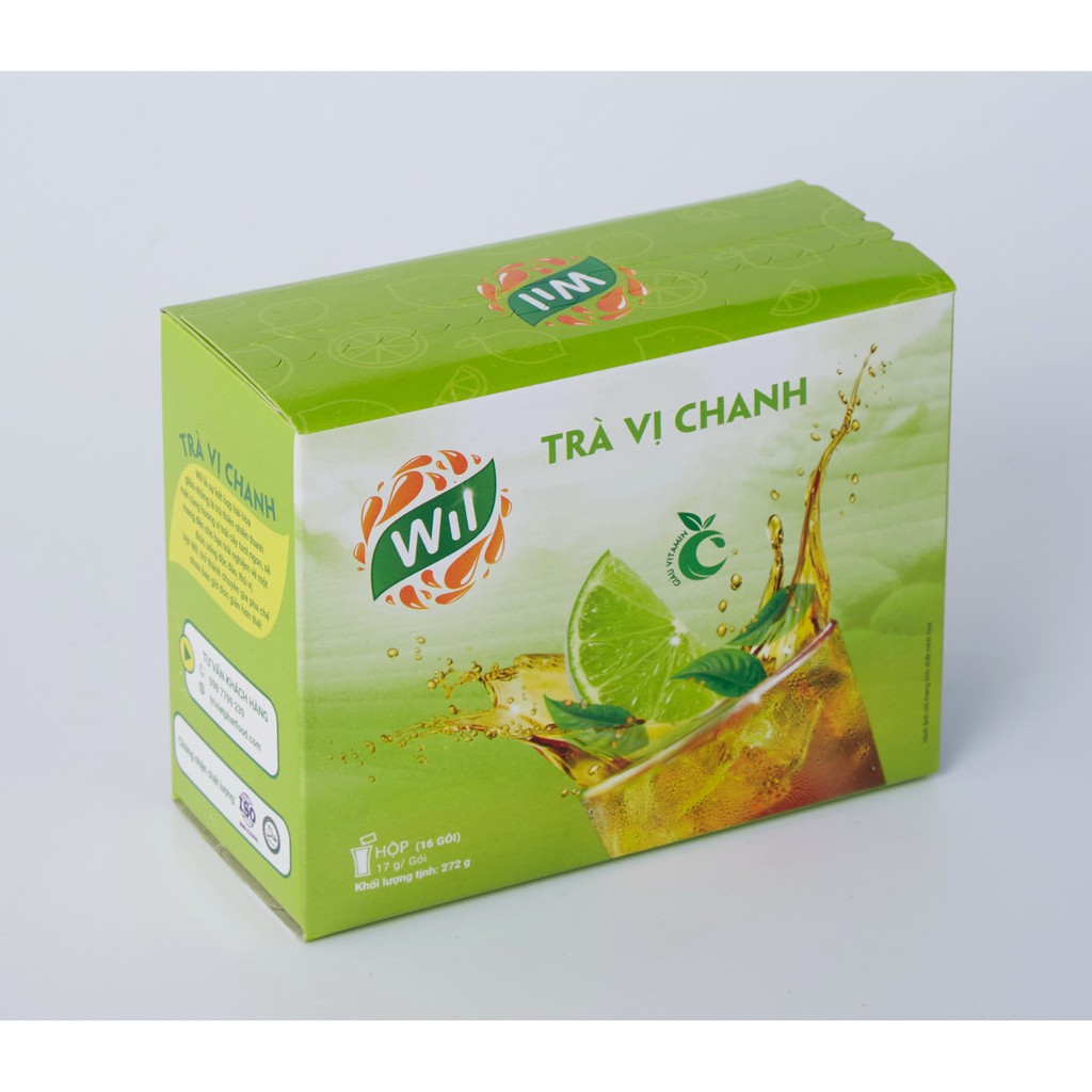 TRÀ VỊ CHANH WIL - Hộp 272g