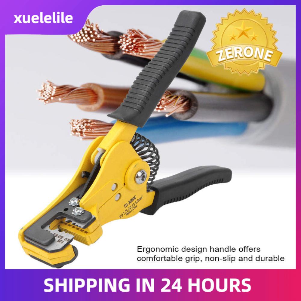 Automatic Wire Stripper Pliers Electricians Automatic Cable Stripper Cable Stripping Tool 0.9/1.25/2.0/3.5/5.5mm