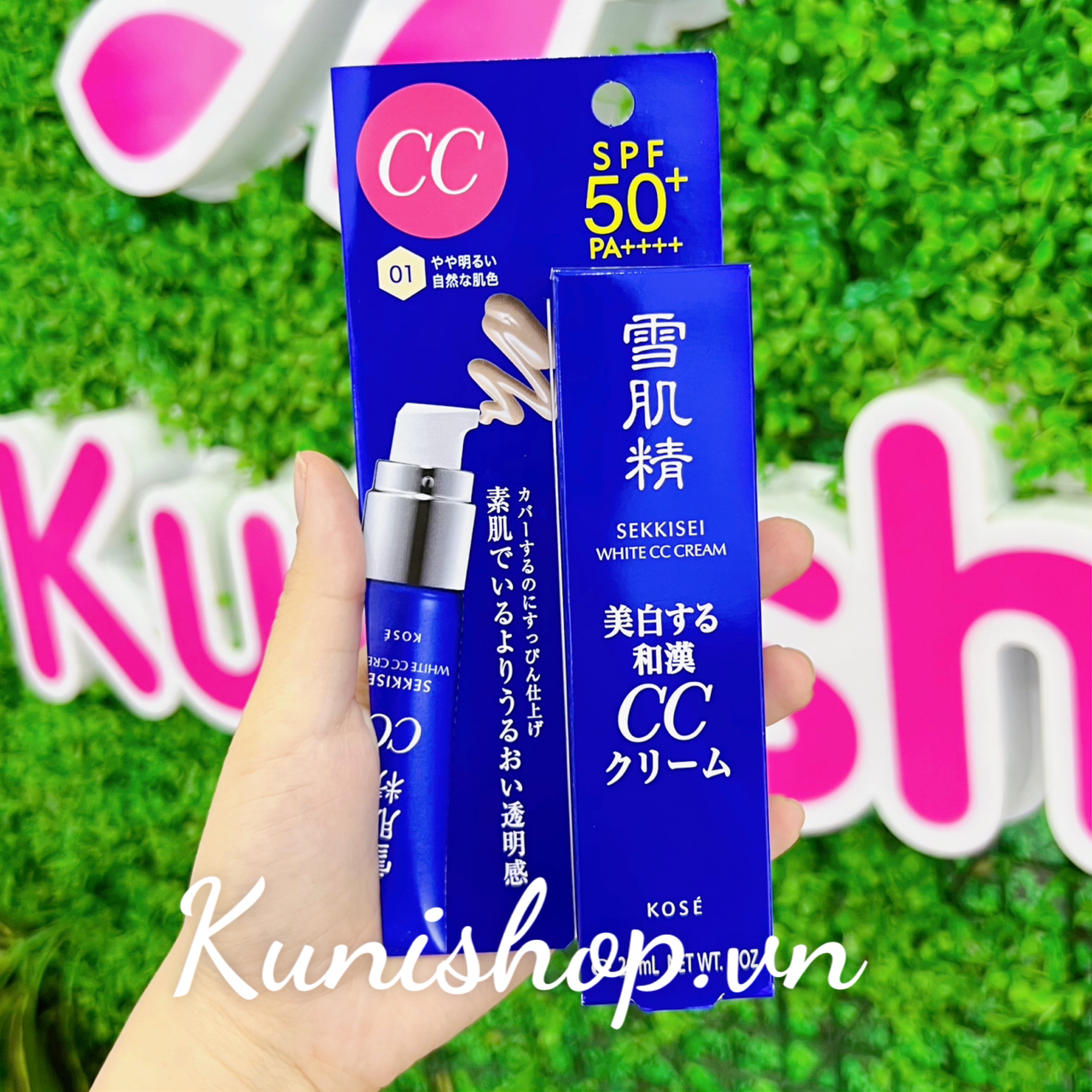 [Nội Địa Nhật] Kem nền Kose Sekkisei White CC cream