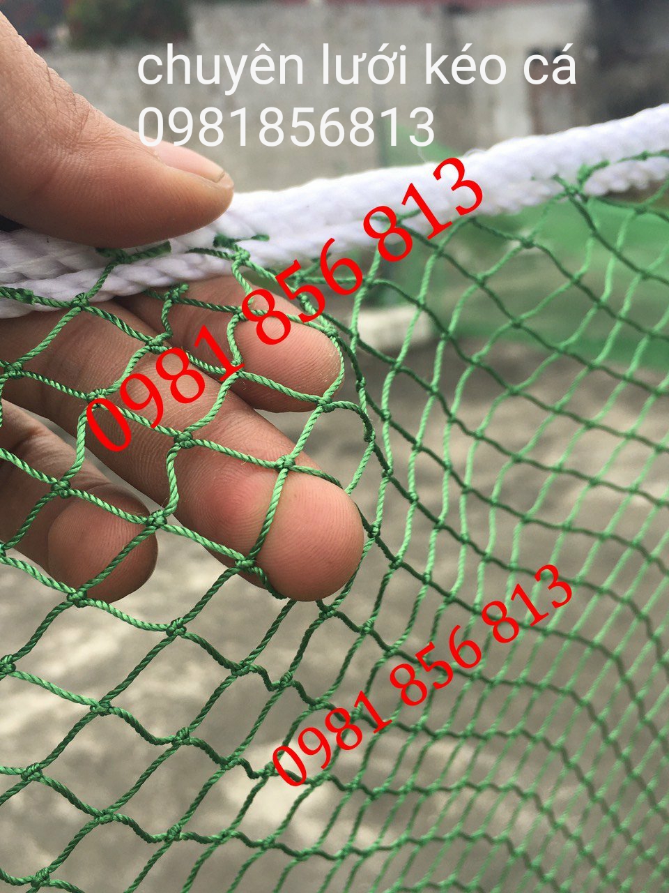 Lưới vét cá kéo cá bằng dù dài 20m cao 1m (Hàng đặt theo yêu cầu) - siêu sale mùa cuối năm - cực hot - đại hạ giá thanh lý hàng tồn