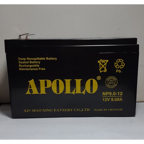 Ắc quy apollo 12v 9ah - np 9-12