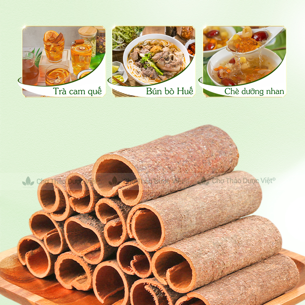 Quế thanh 1kg, vỏ quế thơm cay, dùng pha trà, nấu ăn, gia vị nấu phở, xông nhà - Chợ Thảo Dược Việt
