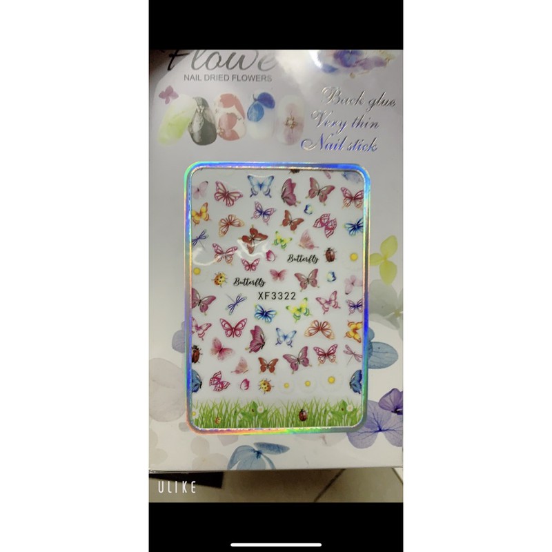 [NNails] sticker bướm nails