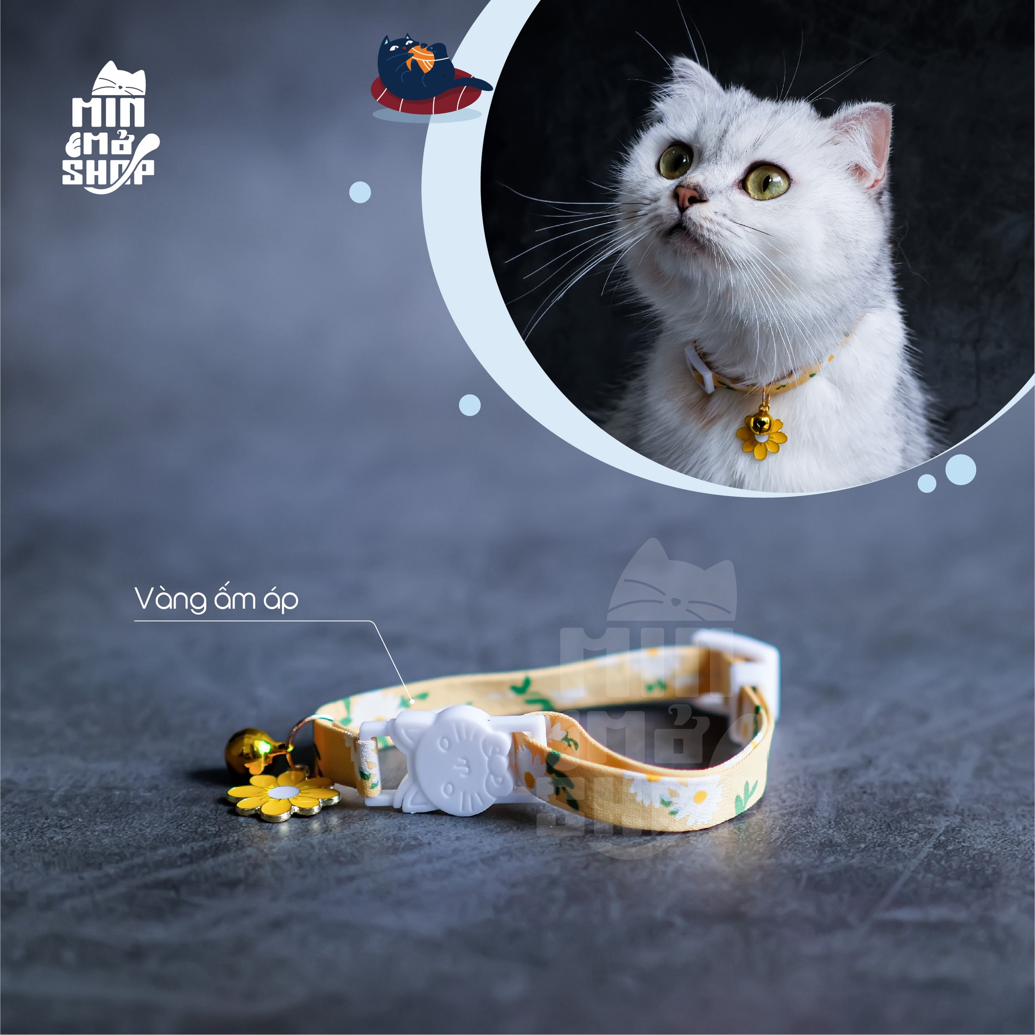 VÒNG CỔ LỤC LẠC CHO THÚ CƯNG