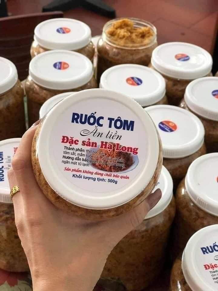 ruốc tôm tép Bà Chanh ăn ngon dễ nghiền