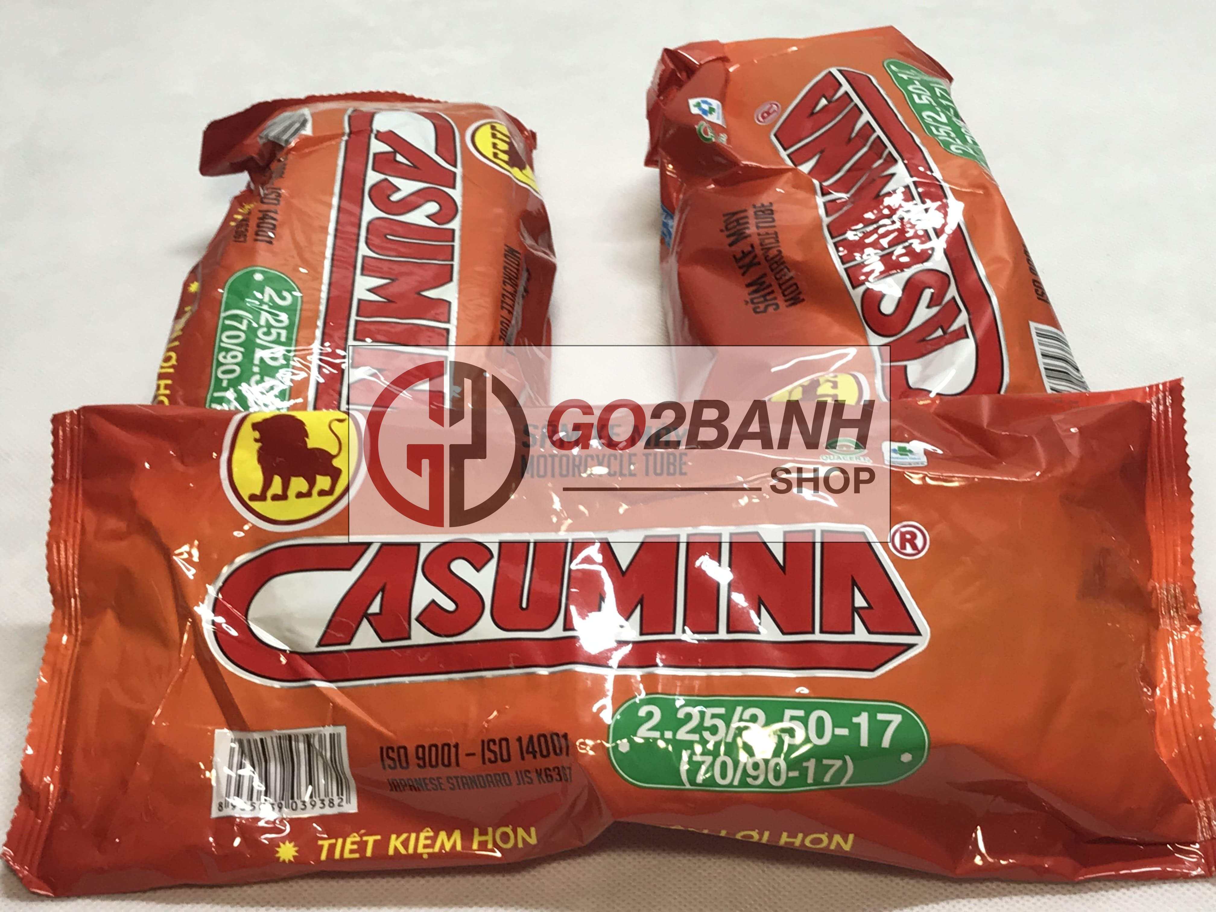Ruột casumina 225/250 và 275-17 dùng cho vỏ 225/250/275, 70/90/17 và 80/90/17