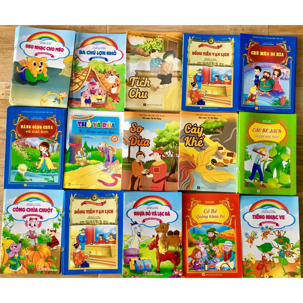 [Mã LIFETOYS1 giảm 30K đơn 99K] Set 5 cổ tích mẹ kể con nghe