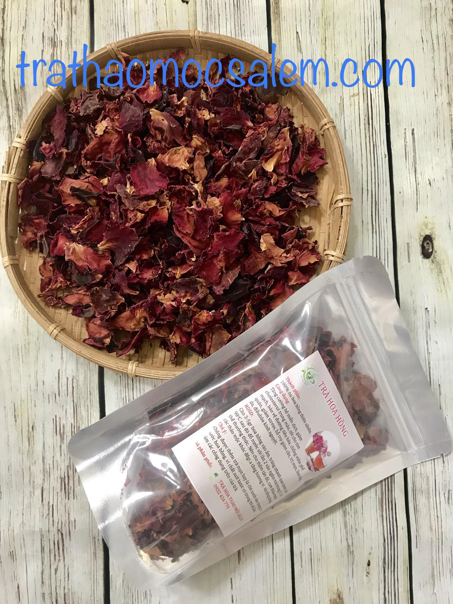 [HCM] Trà cánh hoa hồng Fumin Pháp 100g