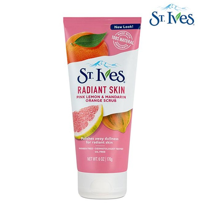 Sữa rửa mặt tẩy da chết ST IVES Mỹ
