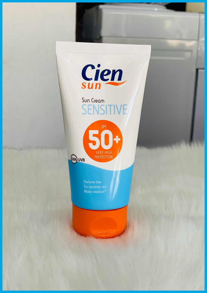 Kem chống nắng cien sun sensitive 50+