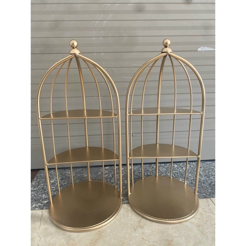 Kệ Mỹ phẩm lòng chim decor