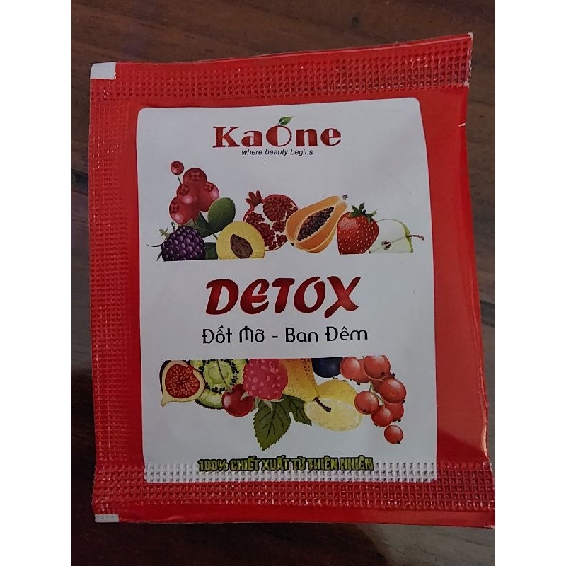 15 viên detox đốt mỡ ban đêm