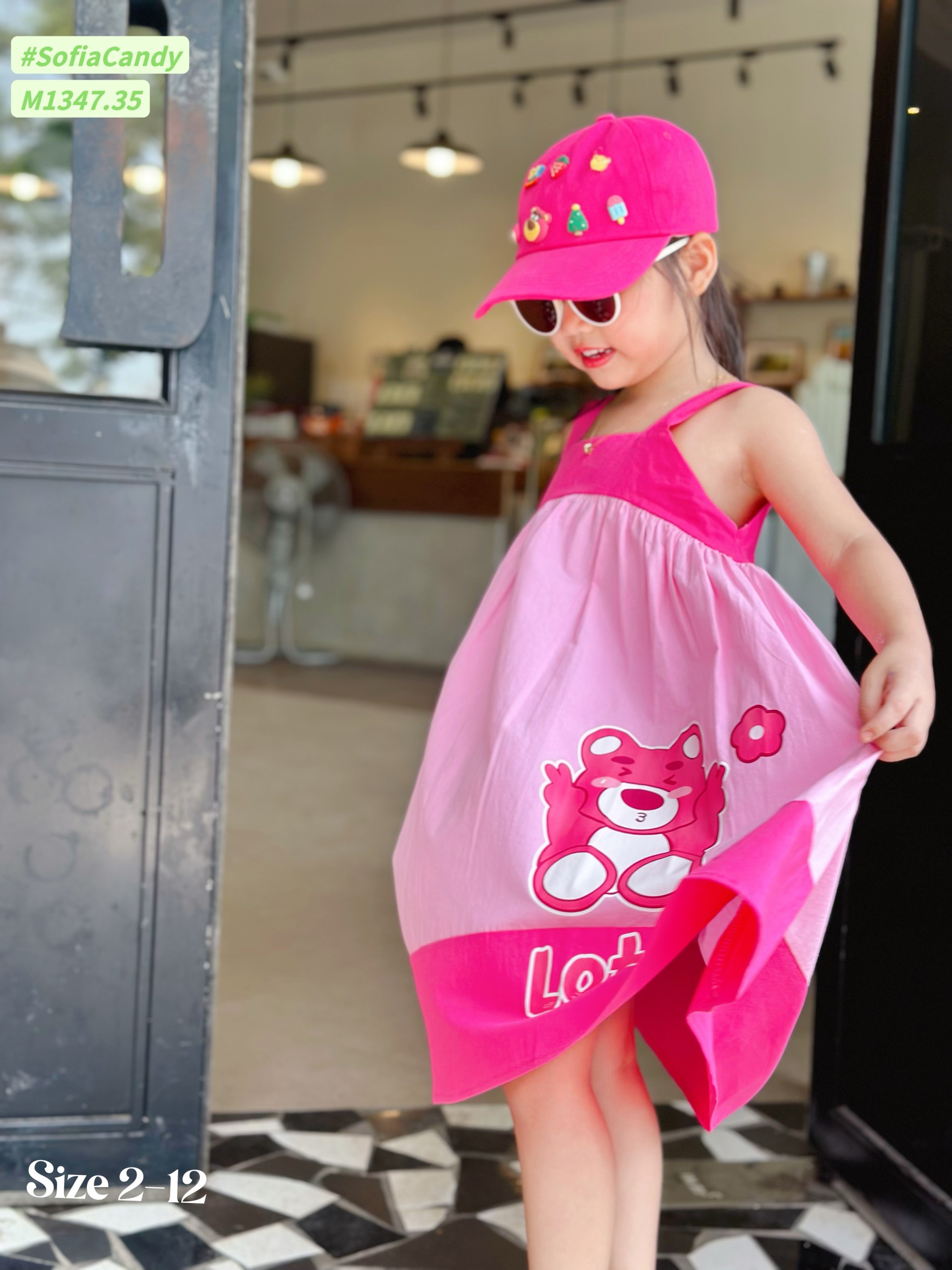 [NEW ARRIVAL] ĐẦM BÉ GÁI GẤU LOSTO SIÊU DỄ THƯƠNG