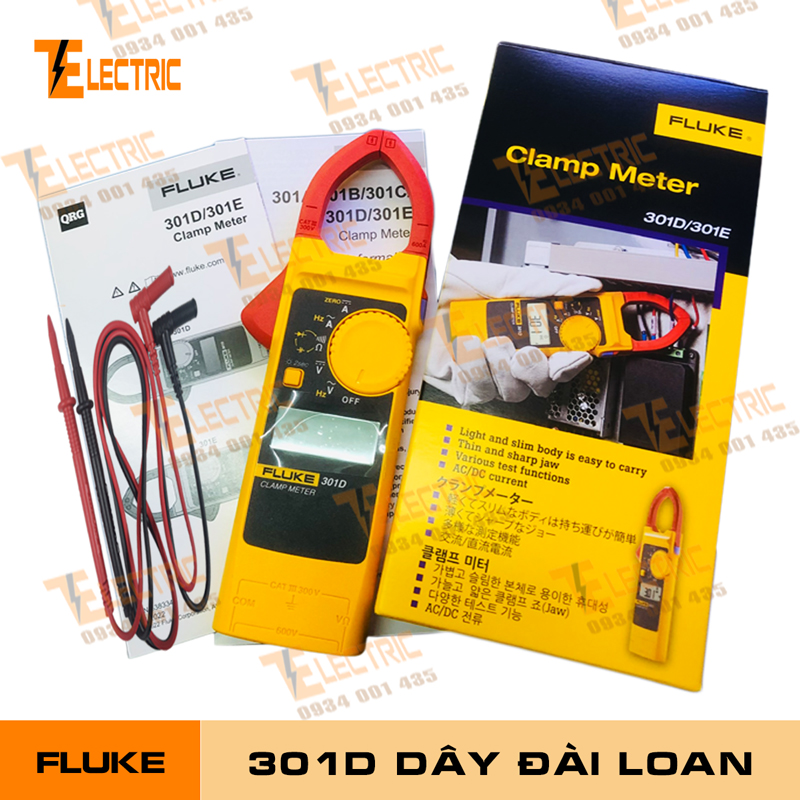 Fluke 301A 301B 301C 301D 301E Dây Đài Loan