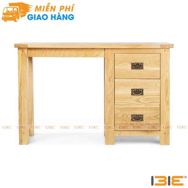 Bàn trang điểm Rustic gỗ sồi