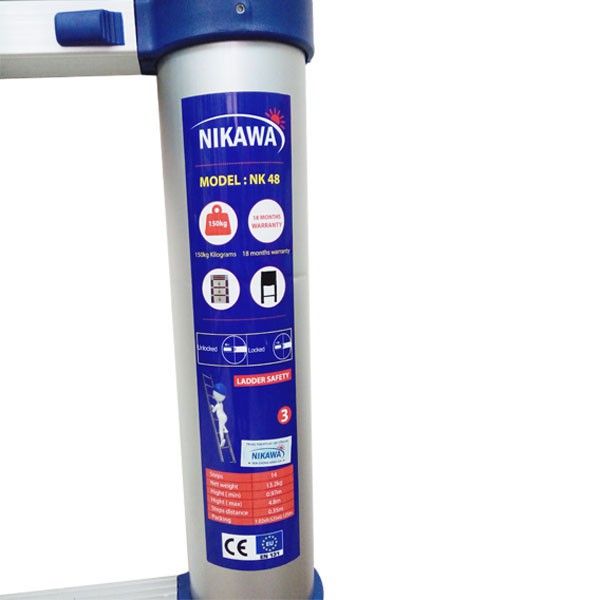 Thang Nhôm Rút Đơn Nikawa NK-48