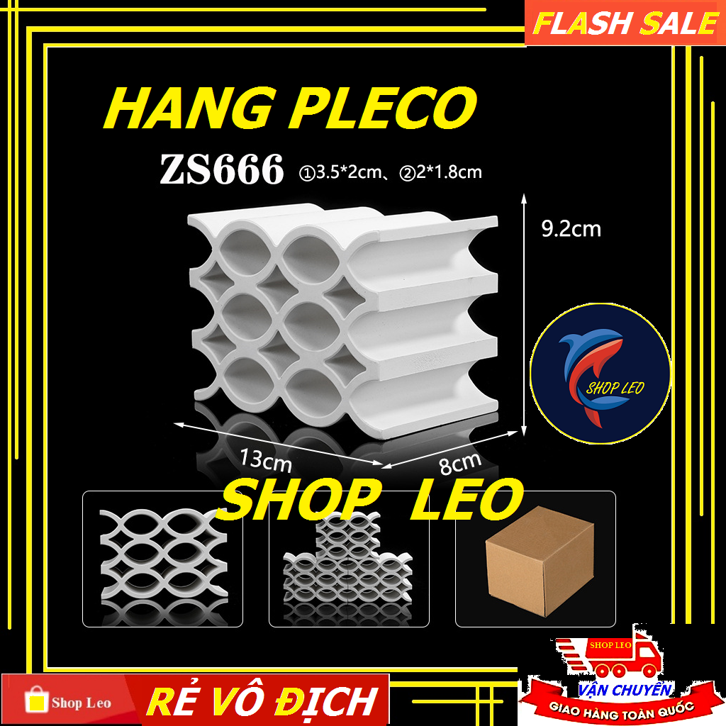 Hang pleco suto cao cấp - - hang tôm - thủy sinh - hang trú cho các dòng cá pleco