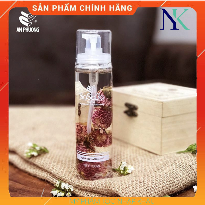 [HCM]Tinh Dầu Dưỡng Tóc Hoa Ngôn Sasaba 120Ml