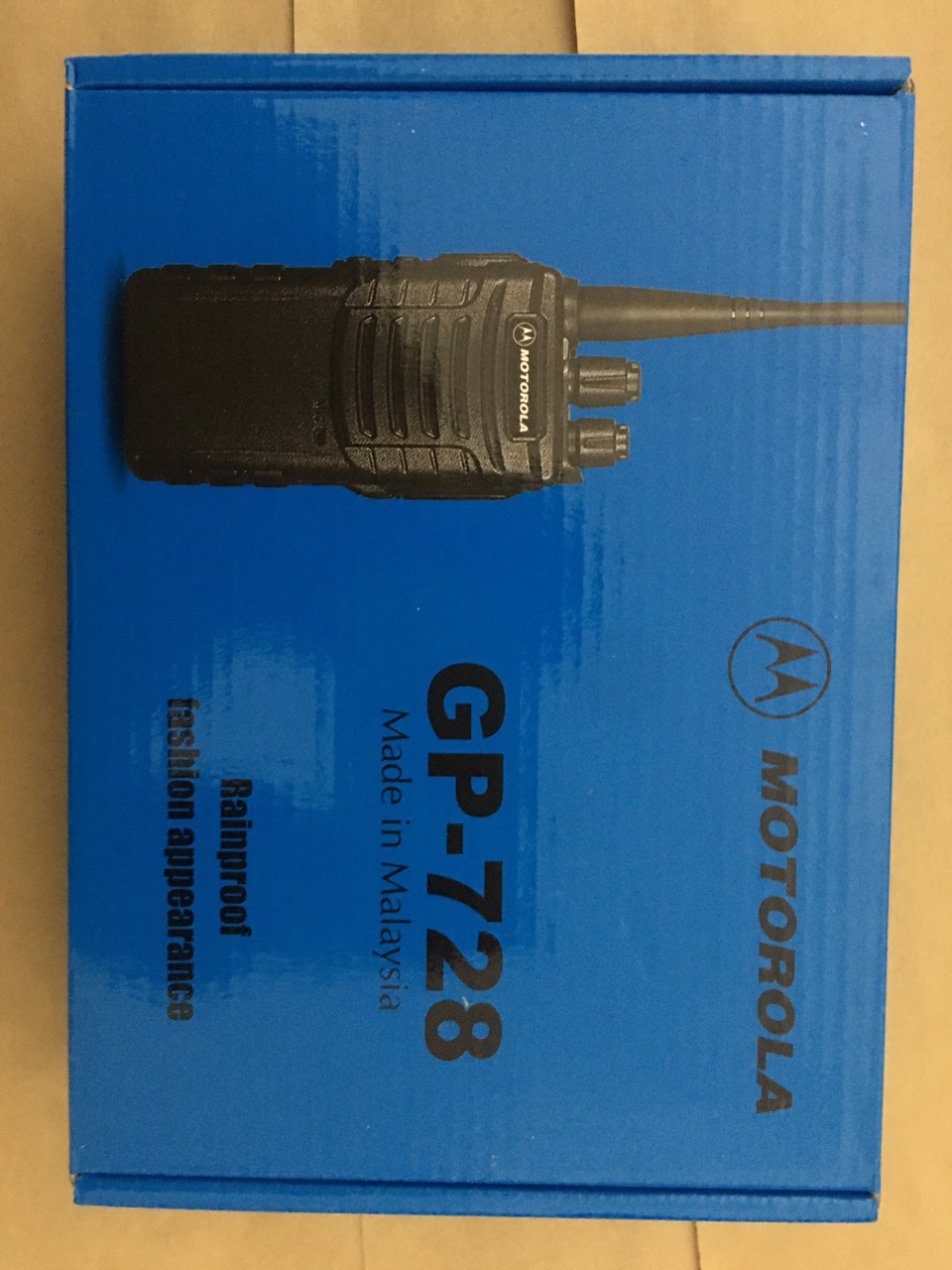 Bộ 2 Bộ đàm chất lượng cao Motorola GP728 (Nồi đồng cối đá, đáng tin cậy, Bảo hành 12 tháng đổi mới)