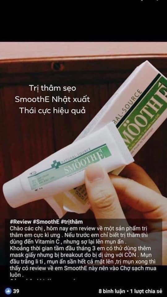 [Có sẵn] [Chính hãng] Kem giảm thâm, sẹo mụn smoothe Thái Lan
