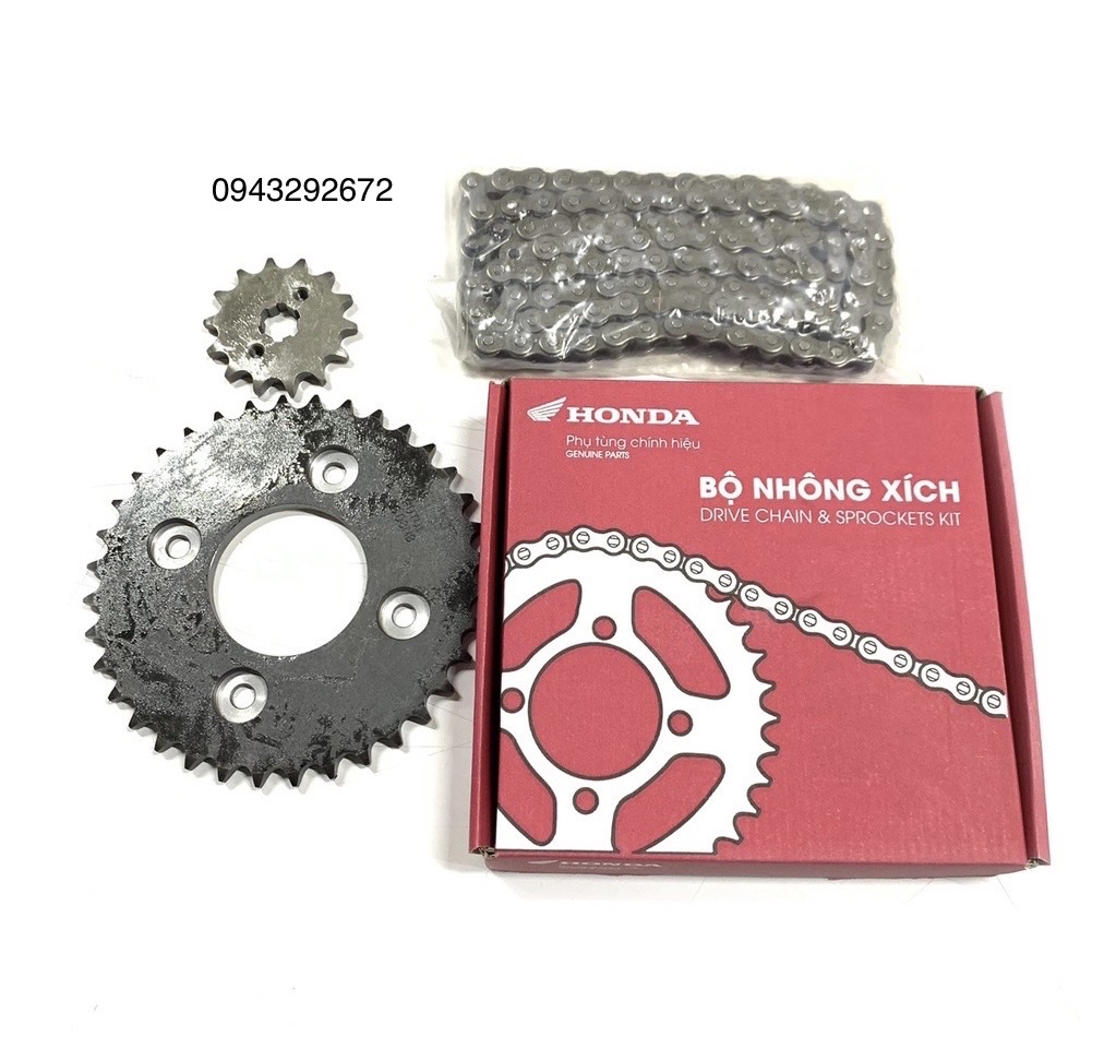 Nhông xích rs 100, wave 100 honda