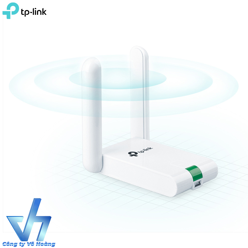Bộ 2 USB thu sóng Wifi TP-Link 822N (Trắng)