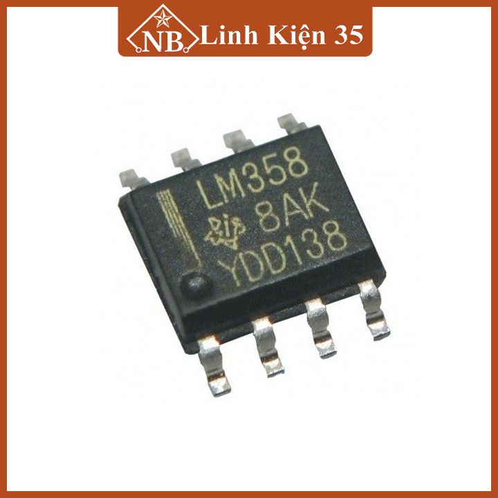 Ic chức năng LM358N chân dán SOP8 8 chân