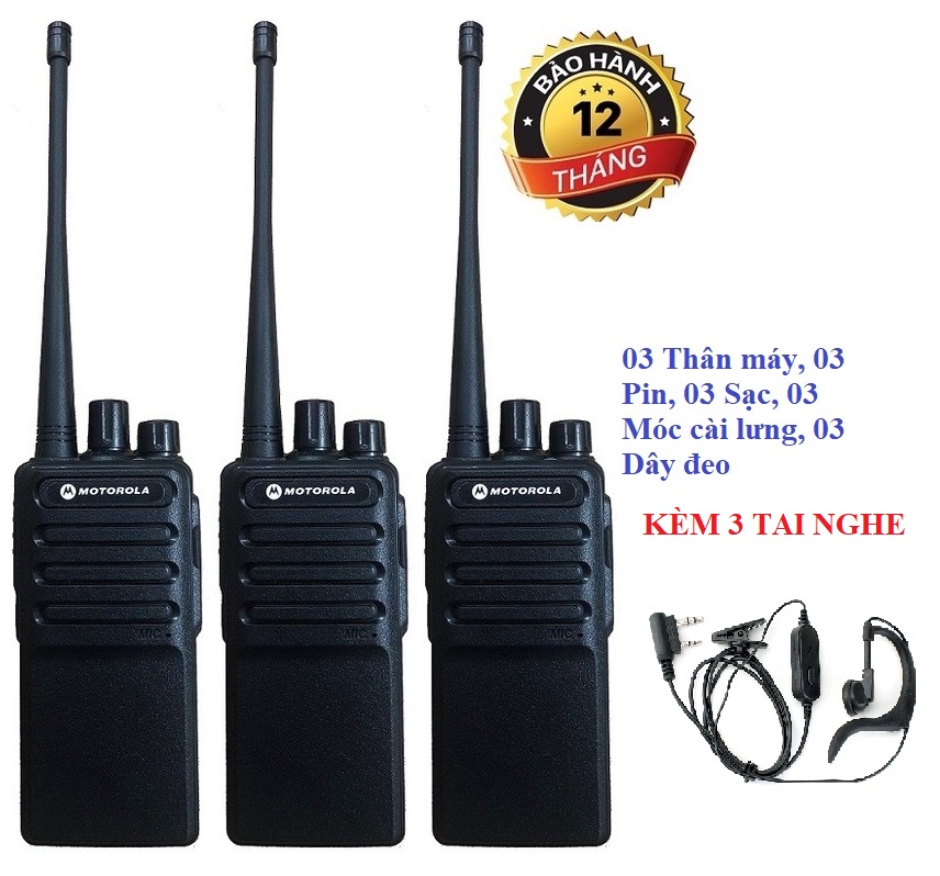 Bộ 3 bộ đàm chất lượng cao motorola cp6688
