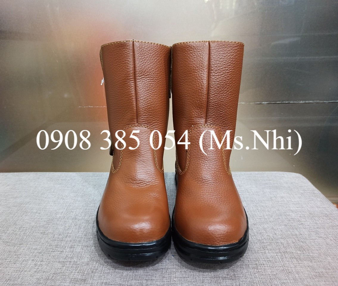Ủng da bảo hộ lao động chính hãng DH Group