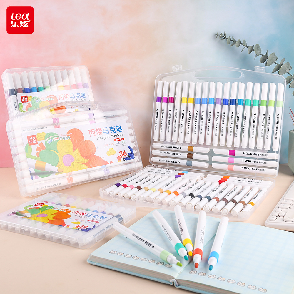 HỘP BÚT MÀU ACRYLIC 24 CÂY