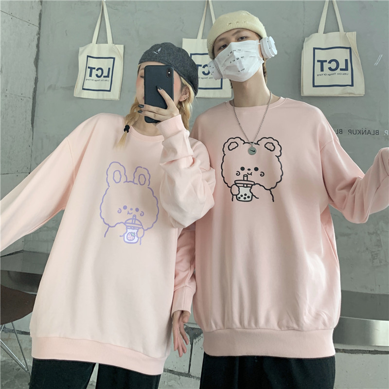 Áo sweater nam nữ in gấu siêu đẹp