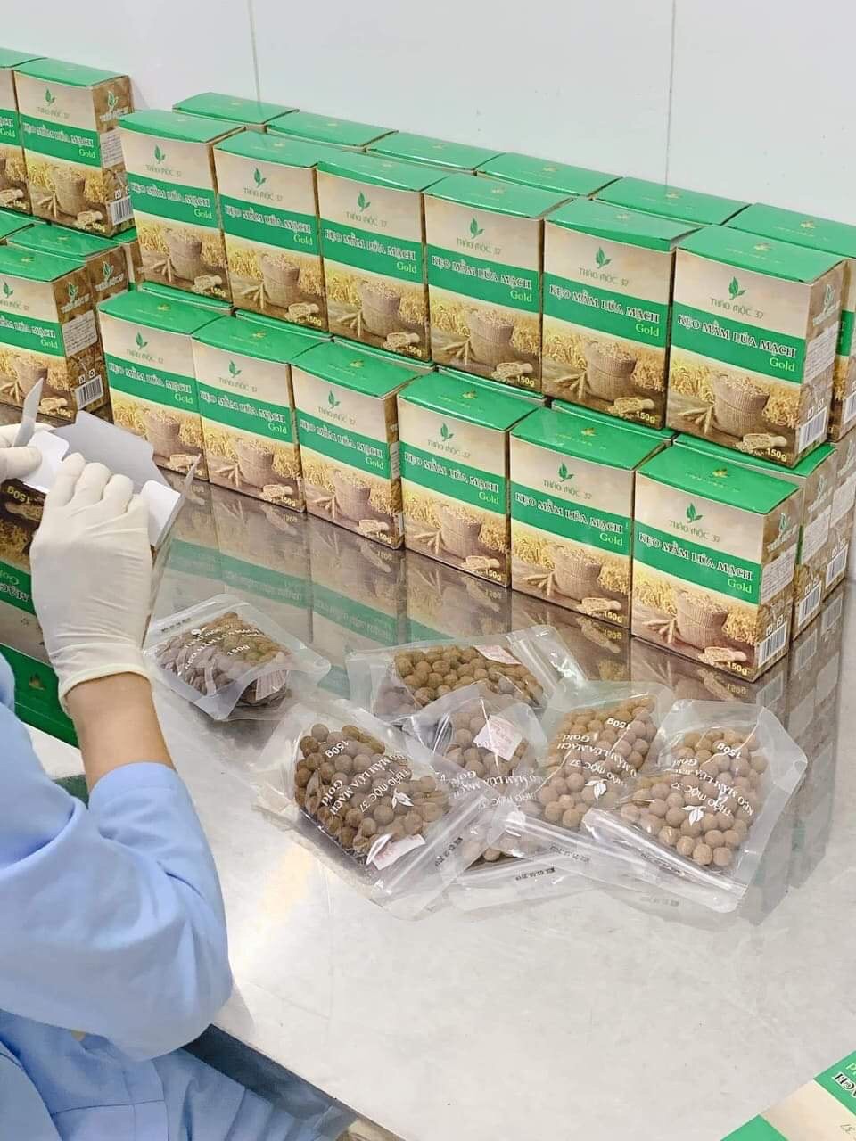 combo 5 hộp Kẹo mầm lúa mạch gold tăng size vòng 1