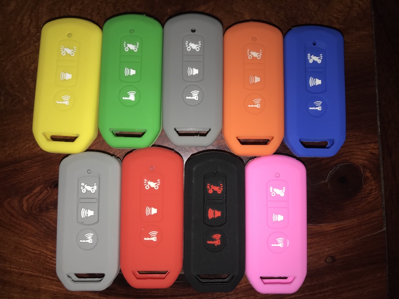 Bọc cao su silicon chìa khóa smartkey 3 nút lớn Honda SH,SH mode, PCX ( giá 1 cái )