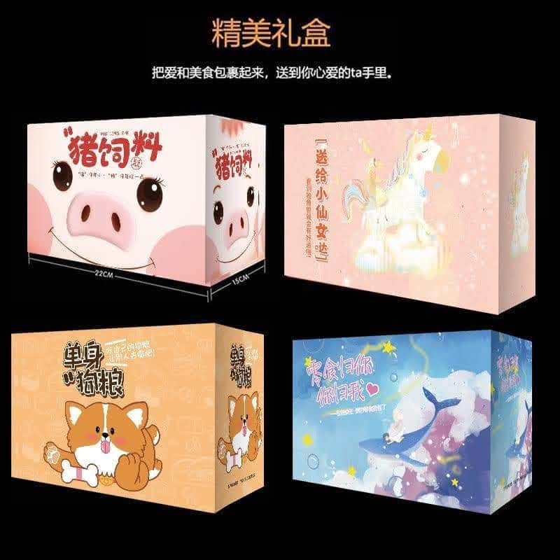 [ Siêu hot ] Box ăn vặt 30 set