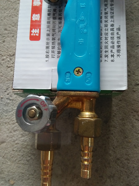 Mỏ cắt gió đá. Tay cắt khí oxy ga g01-30