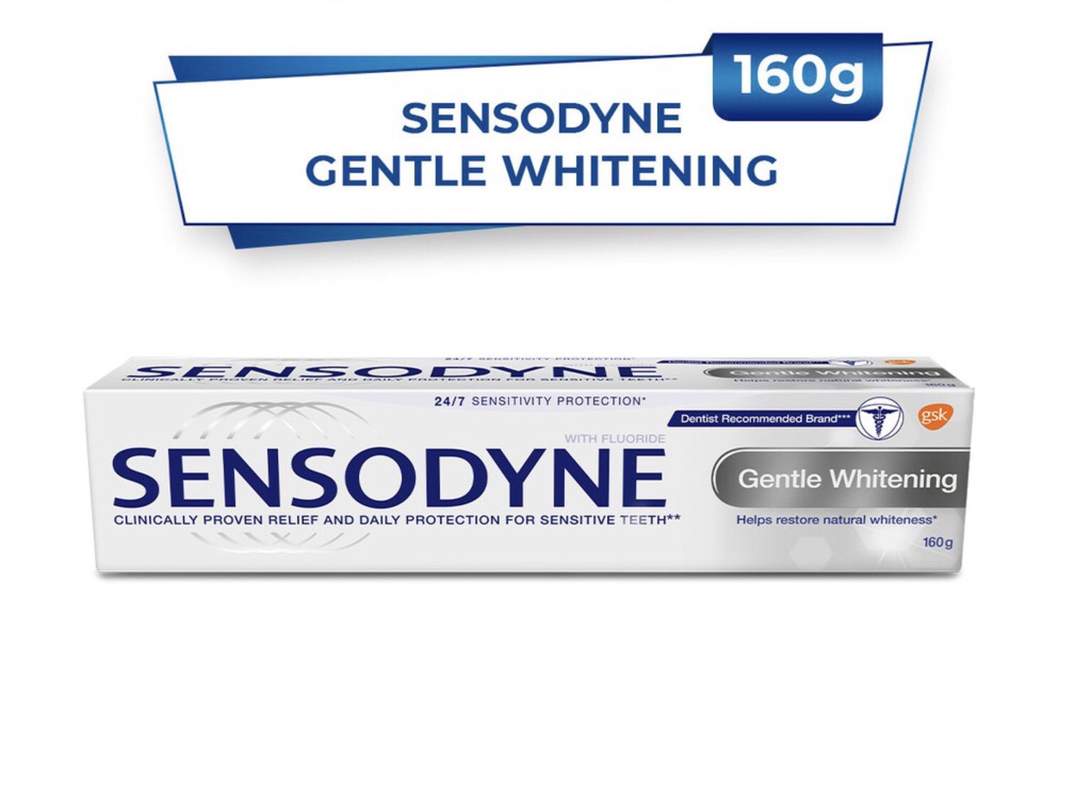 Kem đánh răng SENSODYNE Gentle Whitening 160g