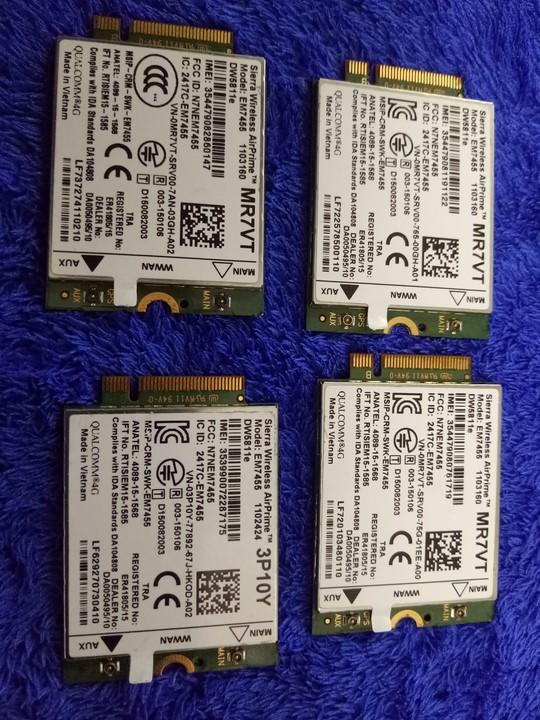 [HCM]Card WWAN 4G EM7455 Dell DW5811e hỗ trợ Dell E5270 E7270 E7470 E5470 Precision 15